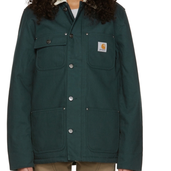 Carhartt WIP Jackets & Blazers - 😍Carhartt WIP Green Fairmount jacket SMALL(unisex)